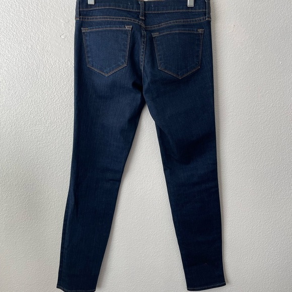 J Brand Women's Daphne Skinny Leg Jeans Size 26 Dark Wash Indigo Classic Zip Fly - Picture 5 of 10